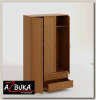 Шкаф распашной 3-х дверный combinate "Рики" (рамочный)(Бук)
