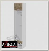 Пенал 0,44 "Billy" (Белый/Дуб Ривьера/Белый с рис.)
